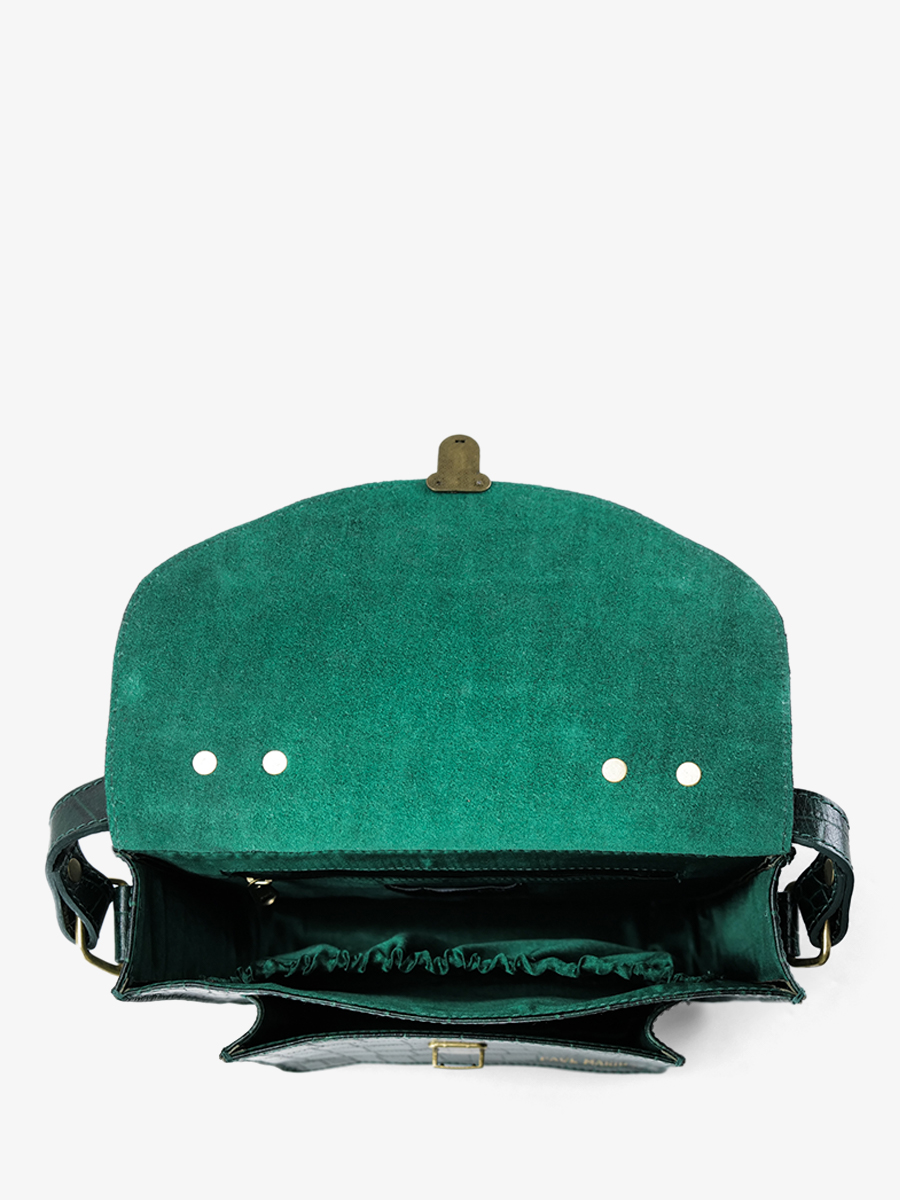 foto-interior-bolso-bandolera-cuero-mujer-mademoiselle-george-alligator-verde-paul-marius-w05-a-dg