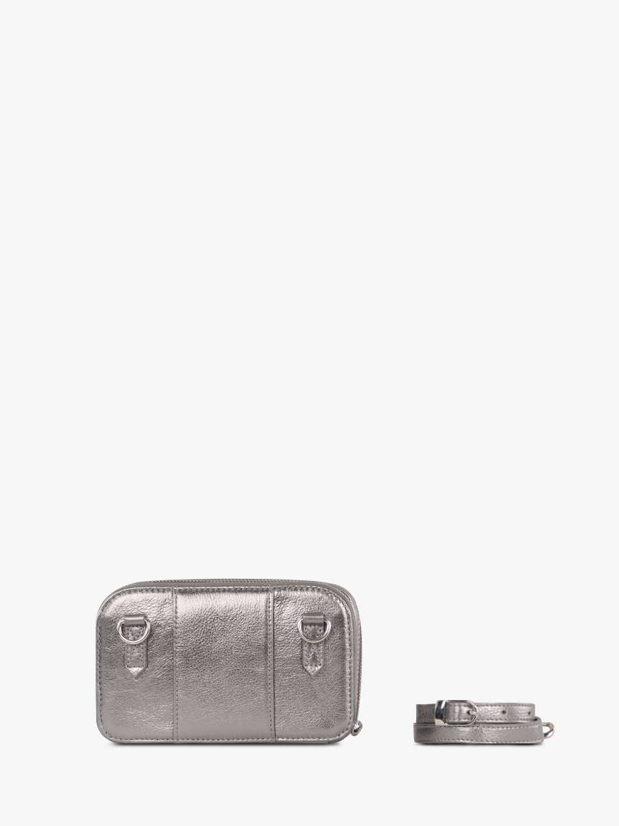 foto-vista-posterior-bolso-cinturón-cuero-mujer-plateado-paula-acero-paul-marius-m66-gm