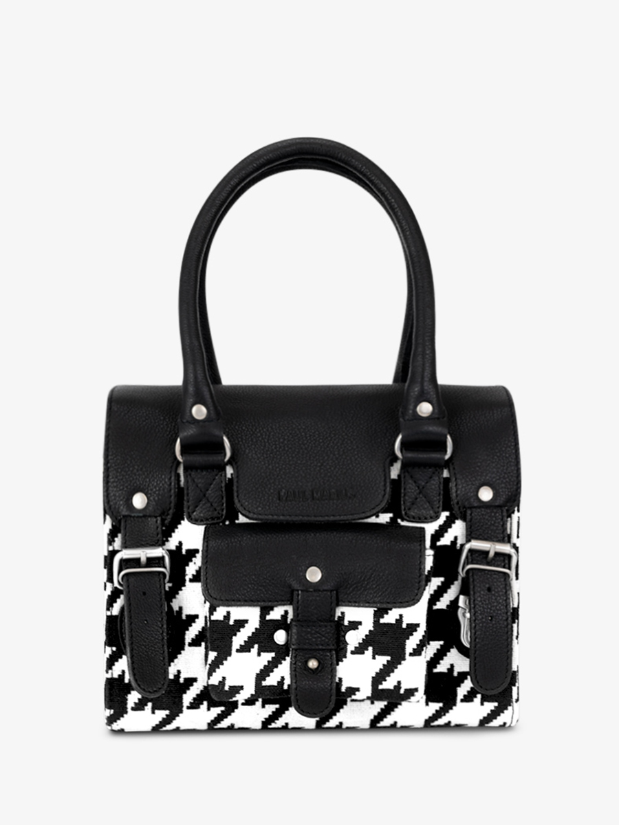 foto-vista-frontal-bolso-mano-cuero-negro-lerive-gauche-s-allure-negro-paul-marius-w01s-hs2-b