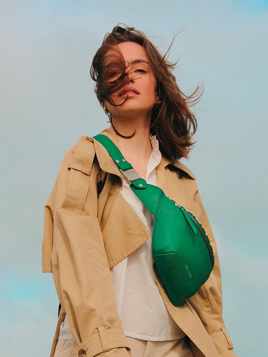 foto-vista-frontal-riñonera-cuero-morado-labanane-allure-verde-paul-marius-m503-hs2-gr