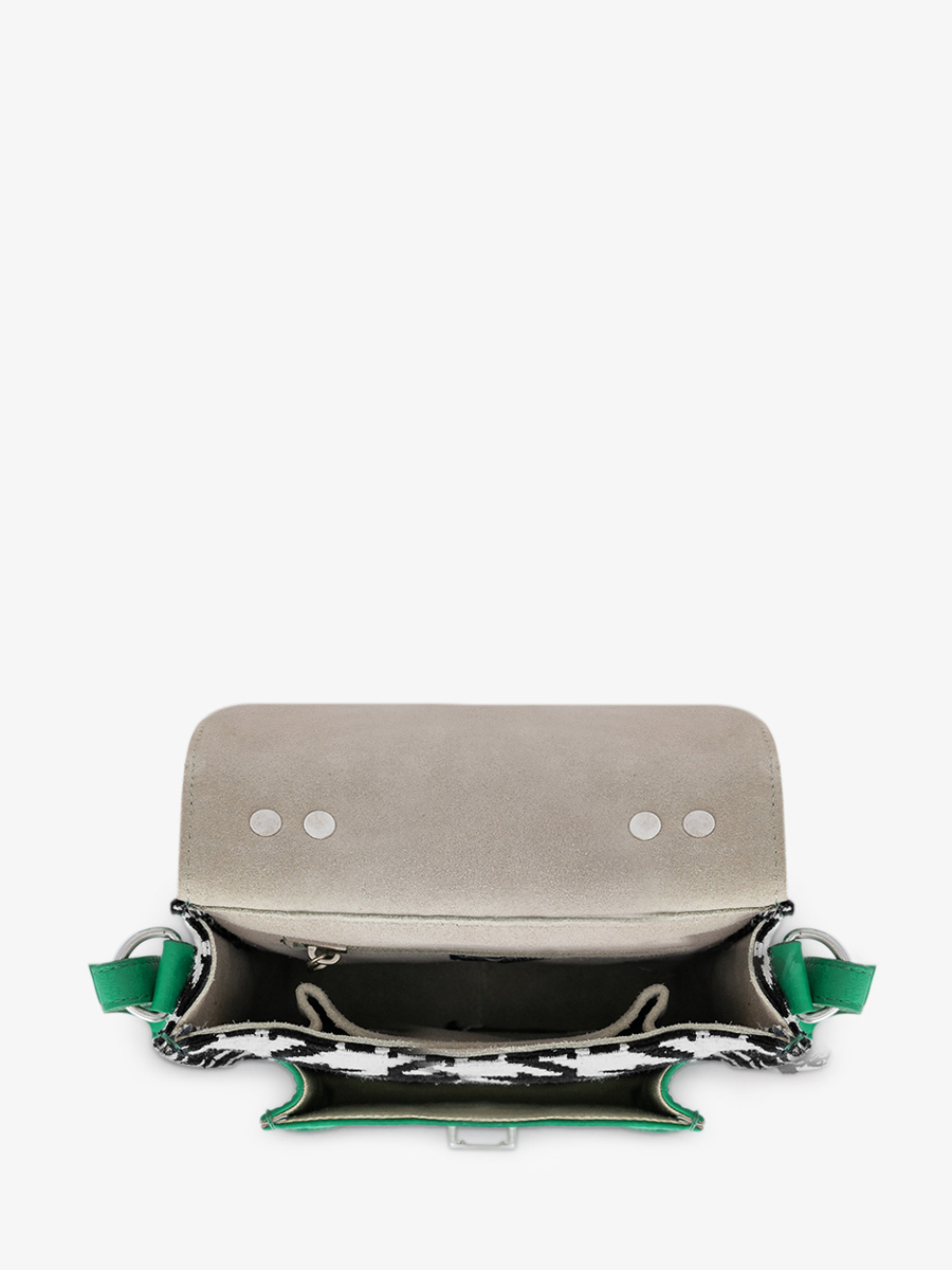 foto-vista-interior-mini-bolso-bandolera-cuero-morado-mademoiselle-george-xs-allure-verde-paul-marius-w05xs-hs2-gr