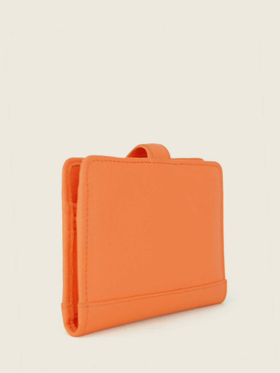 foto-vista-lateral-cartera-cuero-naranja-jeanne-pastel-albaricoque-paul-marius-m34-pt-o