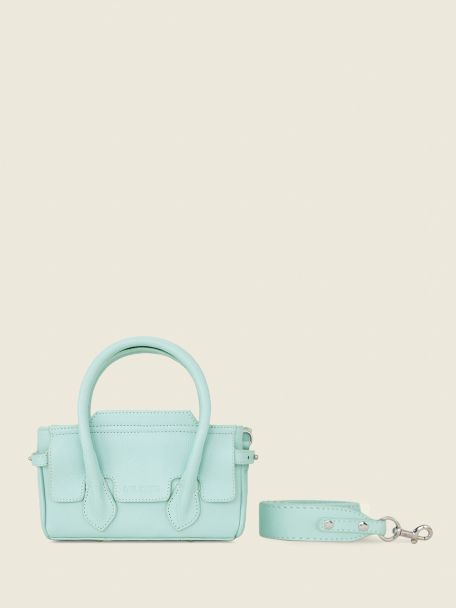 foto-vista-frontal-mini-bolso-de-mano-de-cuero-azul-madeleine-xs-pastel-bleuet-paul-marius-w31xs-pt-blu