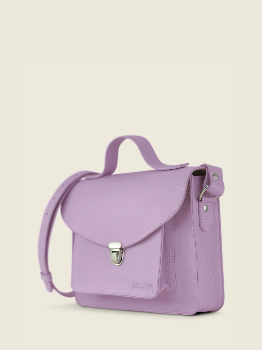 foto-vista-lateral-bolso-de-mano-de-cuero-morado-mujer-mademoiselle-george-pastel-lilas-paul-marius-w05-pt-p