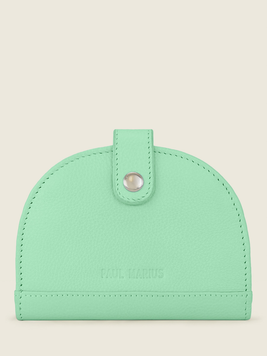 foto-vista-frontal-cartera-cuero-verde-manon-n2-pastel-menta-paul-marius-m33-pt-gr