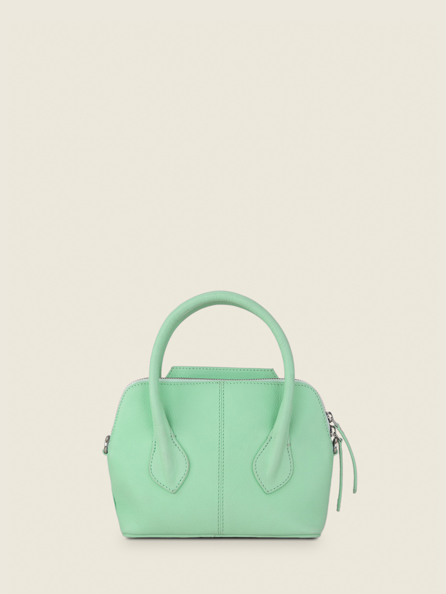 foto-vista-posterior-mini-bolso-de-mano-cuero-verde-gisele-xs-pastel-menta-paul-marius-w32xs-pt-gr
