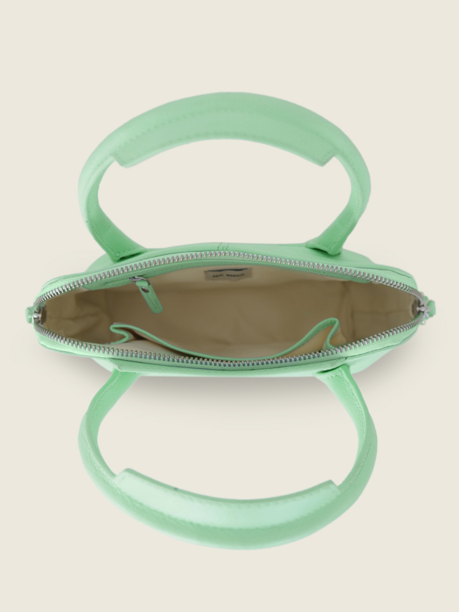 foto-interior-mini-bolso-de-mano-de-cuero-verde-gisele-xs-pastel-menta-paul-marius-w32xs-pt-gr