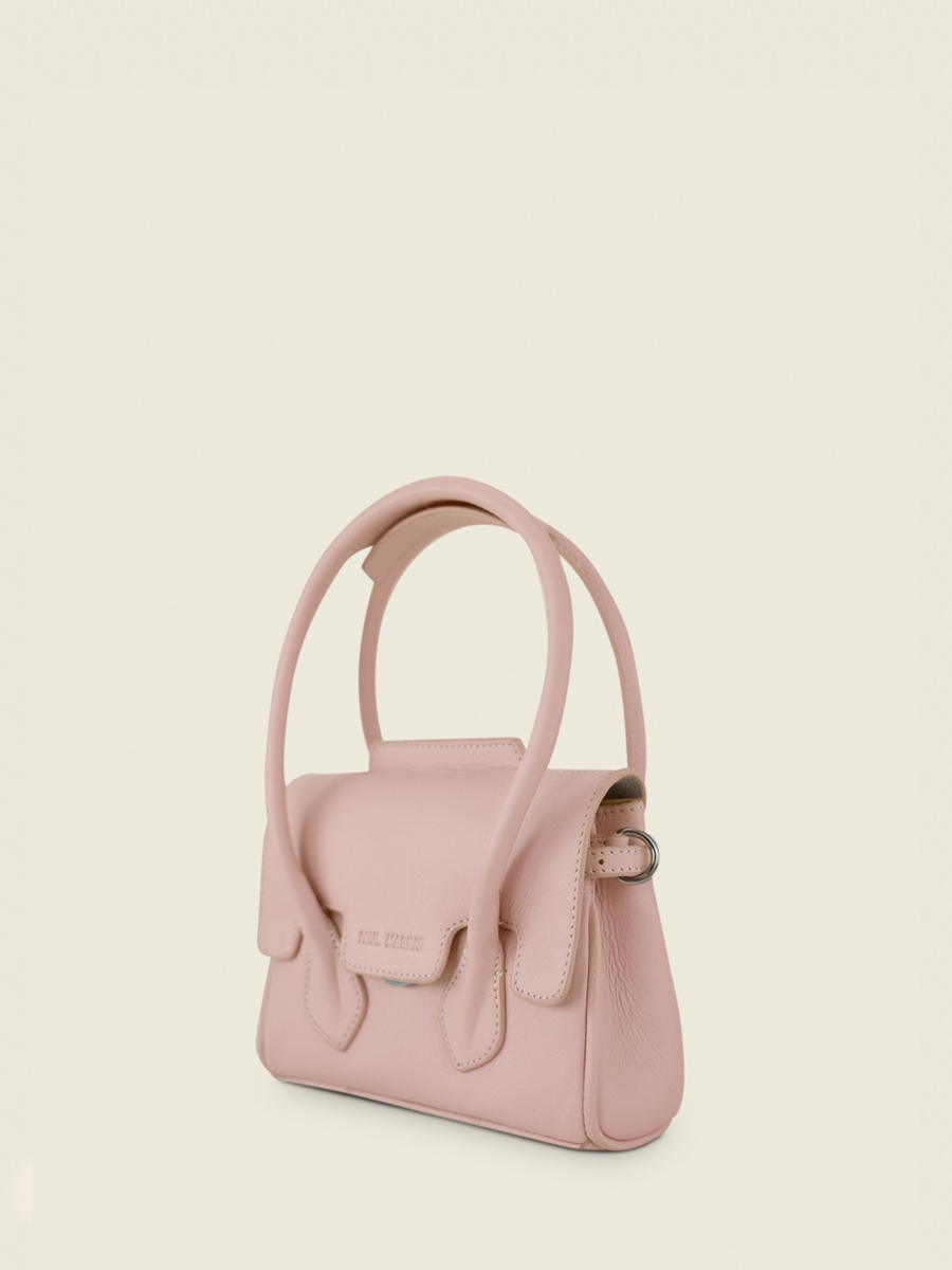 foto-vista-lateral-mini-bolso-de-mano-de-cuero-rosa-colette-xs-pastel-poudre-paul-marius-w28xs-pt-pi