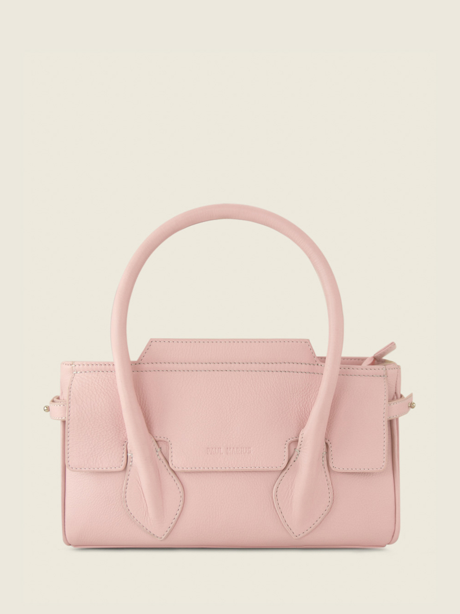 foto-vista-frontal-bolso-de-mano-cuero-rosa-madeleine-s-pastel-poudre-paul-marius-w31s-pt-pi