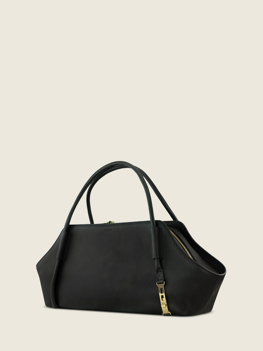 bolsa-de-viaje-romeo-ultra-larga-negra-Carbón-vista-lateral-w48l-bm-b