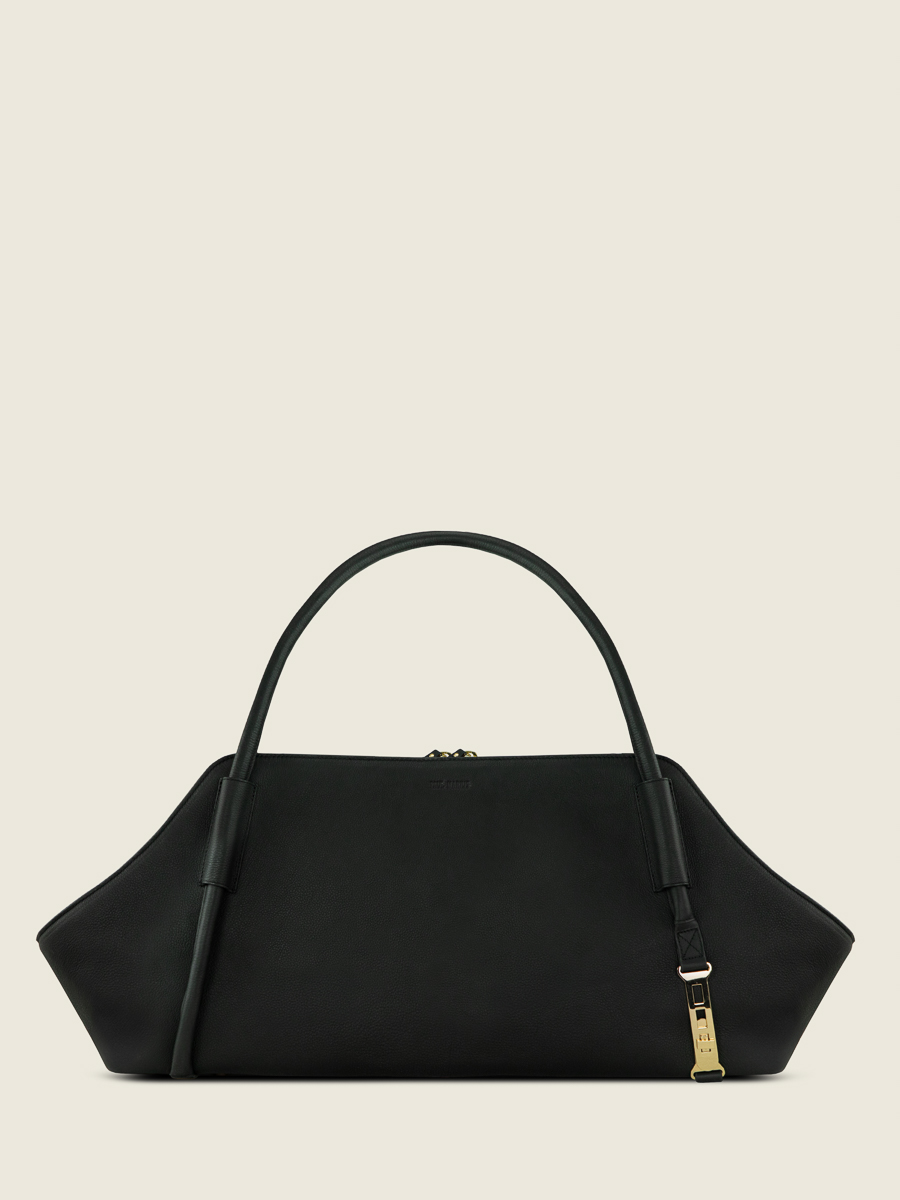 bolsa-de-viaje-romeo-ultra-larga-negra-Charbon-vista-frontal-w48l-bm-b