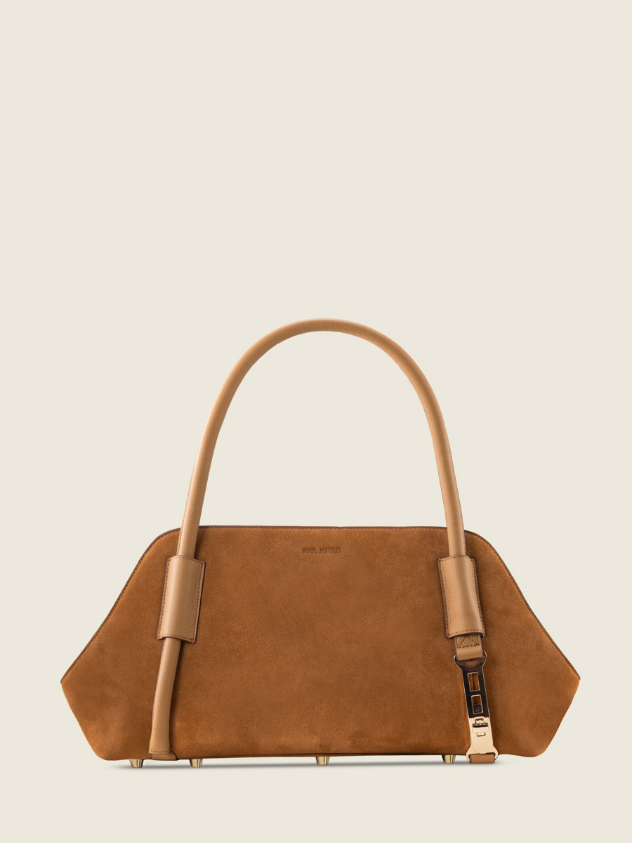 bolso-de-viaje-marrón-romeo-fauve-vista-frontal-w48m-su-co