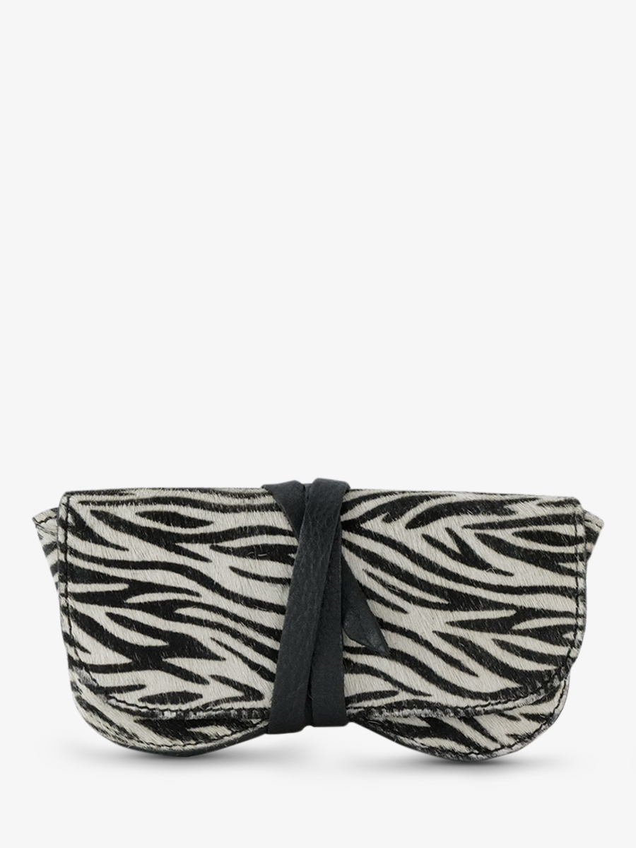 foto-vista-frontal-estuche-para-gafas-de-cuero-para-mujer-estuche-para-gafas-zebre-paul-marius-