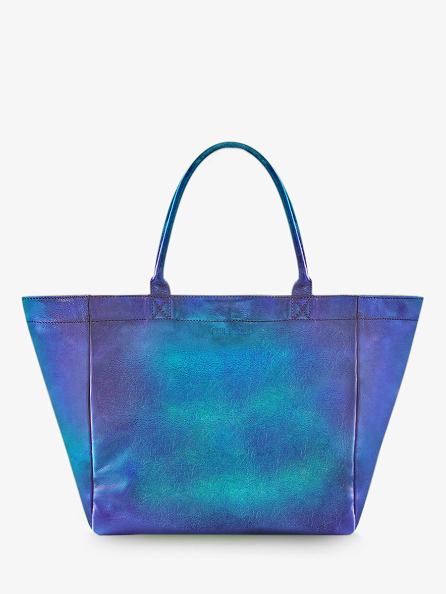 foto-vista-frontal-bolso-cesta-cuero-mujer-paulmarius-azul-monpartenaire-m-scarabee-paul-marius-m300m-p-blu