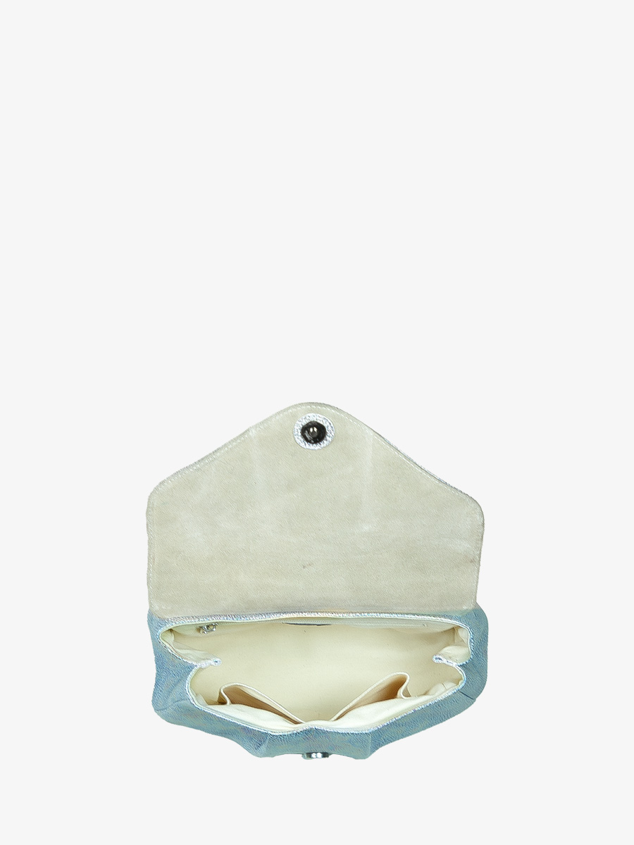 foto-vista-interior-bolso-bandolera-cuero-blanco-holográfico-suzon-m-granite-paul-marius-w25m-gra-w