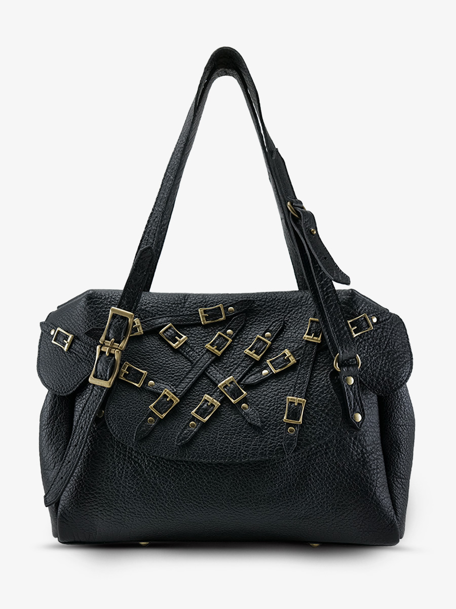 foto-vista-frontal-bolso-cuero-mujer-negro-lasophistiquee-l-edition-noire-paul-marius-w27m-bed-n1