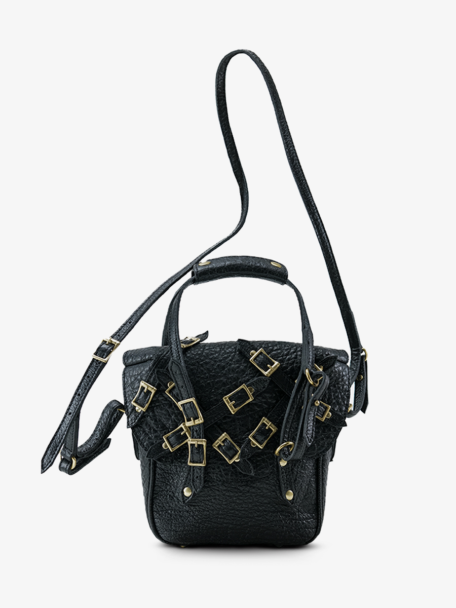 foto-vista-frontal-bolso-cuero-mujer-negro-lasophistiquee-l-edition-noire-paul-marius-w27s-bed-n1