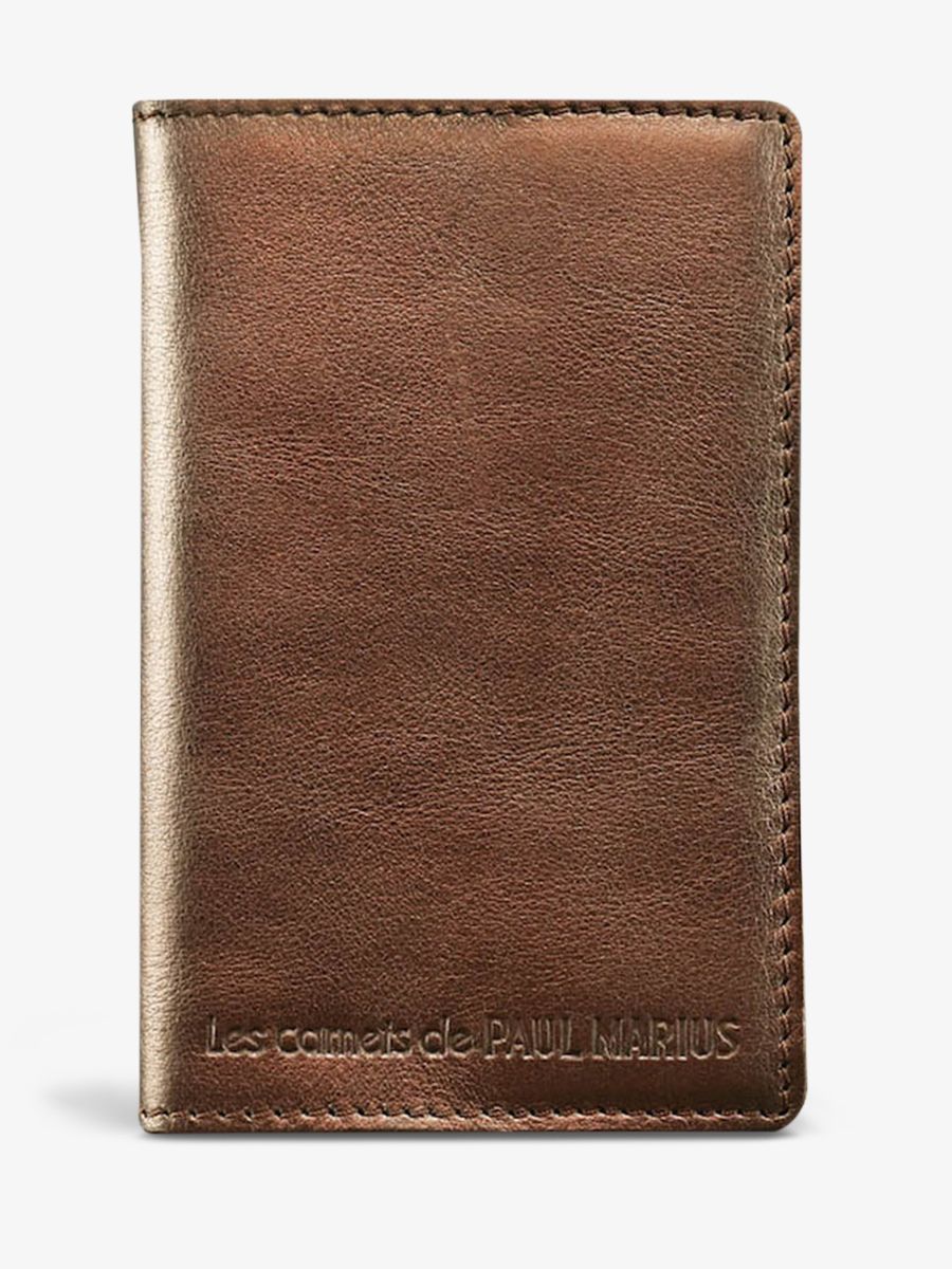 foto-vista-frontal-cuaderno-de-escritura-cobre-lecarnet-s-cuivre-paul-marius-m61s-c