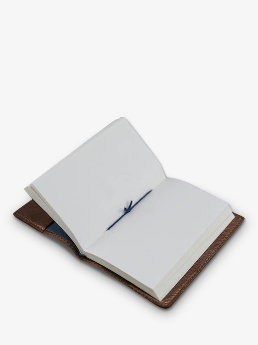 foto-vista-frontal-cuaderno-escritura-marrón-lecarnet-m-natural-paul-marius-m61m-l