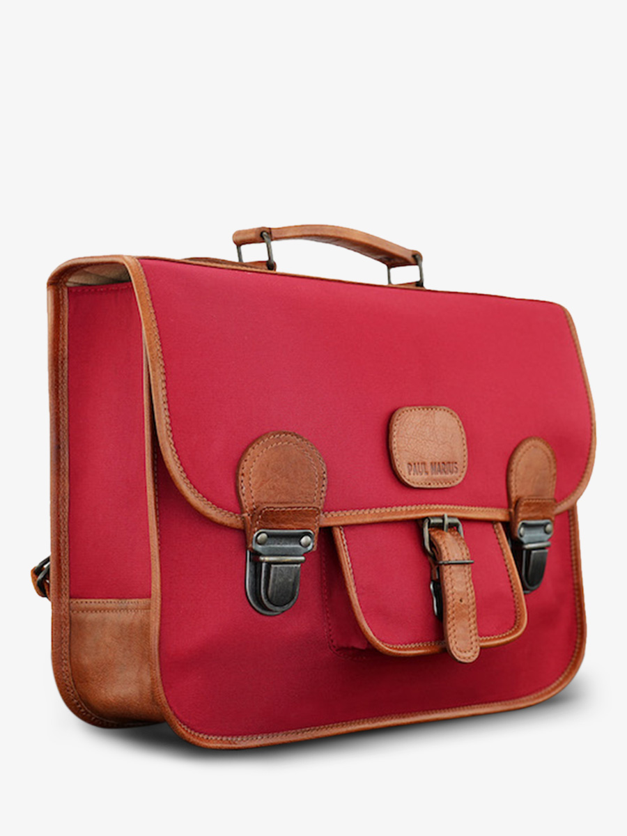 foto-vista-lateral-mochila-escolar-roja-lecartable-decolier-rouge-paul-marius-m06s14-ol-ox-r