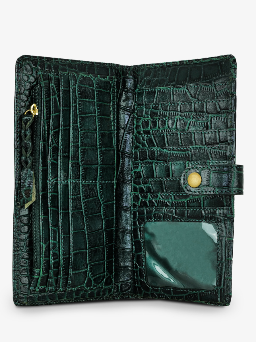 foto-interior-monedero-cuero-mujer-leportefeuille-charlotte-n2-alligator-verde-paul-marius-m67-a-dg