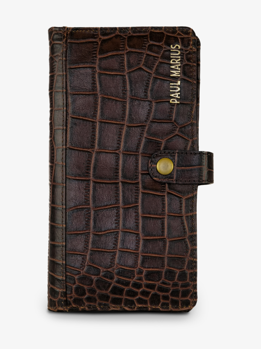 foto-vista-frontal-cartera-cuero-mujer-leportefeuille-charlotte-n2-alligator-marron-paul-marius-m67-a-db