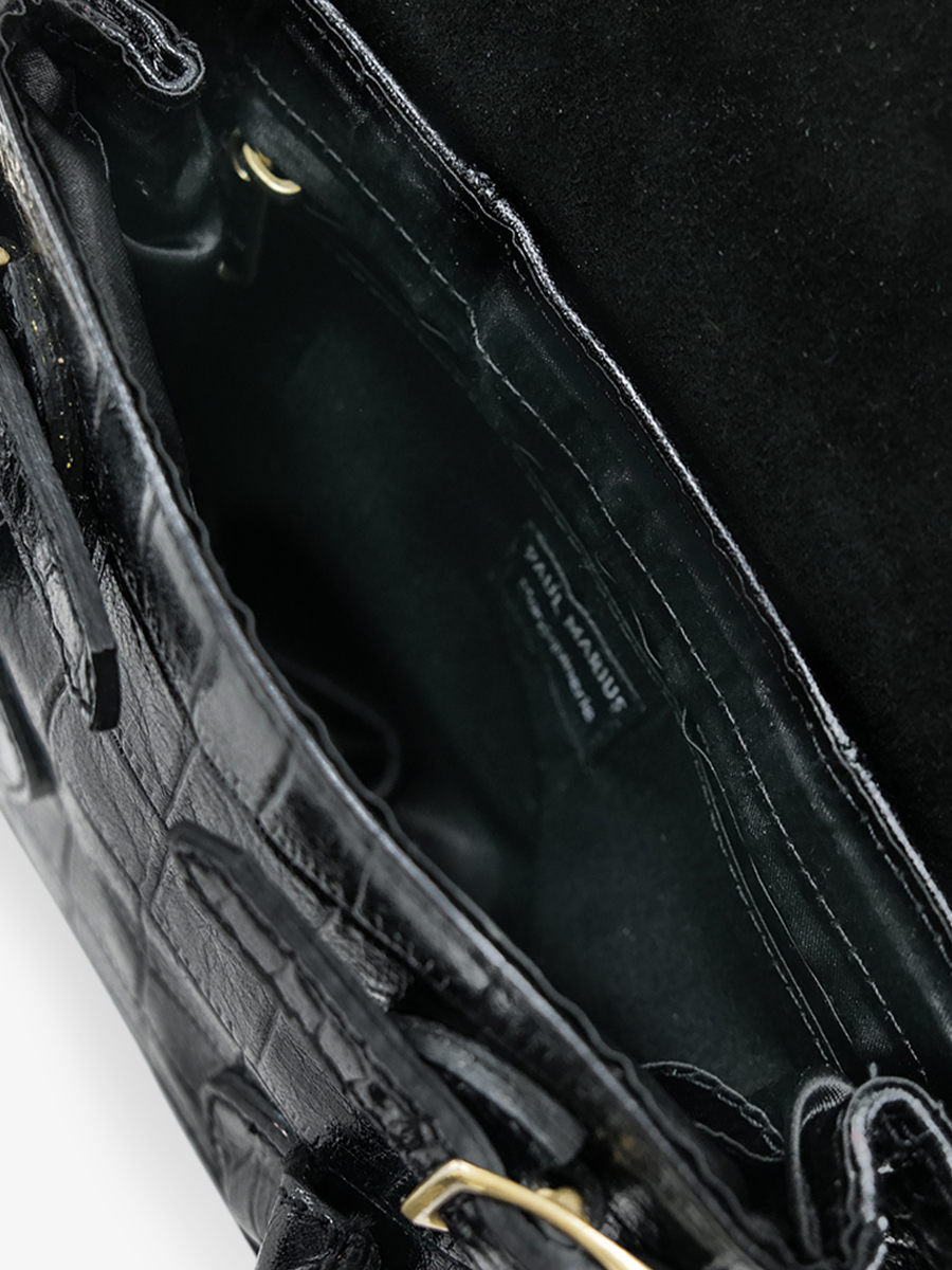 foto-interior-bolso-de-mano-de-cuero-para-mujer-colette-xs-alligator-negro-paul-marius-w28xs-a-b