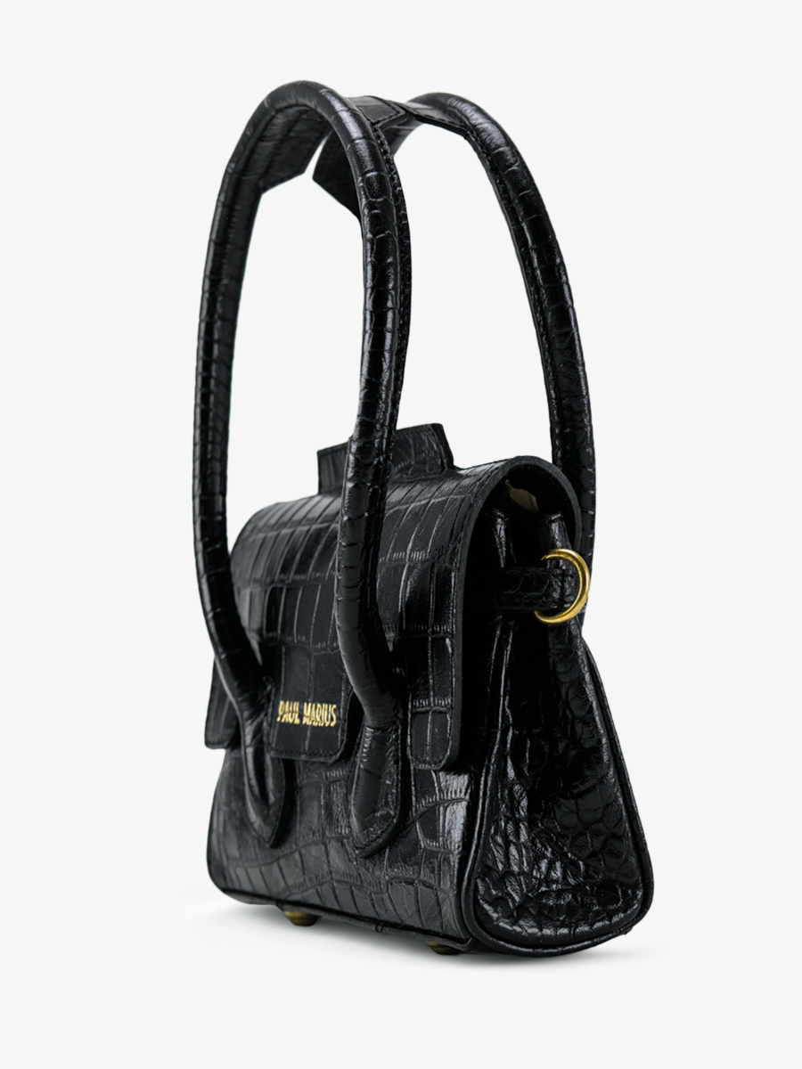 foto-vista-lateral-bolso-de-mano-de-cuero-para-mujer-colette-xs-alligator-negro-paul-marius-w28xs-a-b