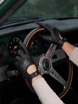 Guantes Pilote para mujer - Negro