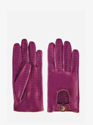 Guantes de piloto para mujer - Zinzolin / Natural