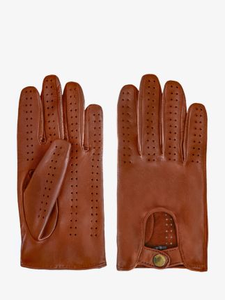 Guantes de piloto para hombre - Natural
