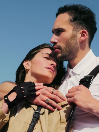 Mitones Pilote para mujer - Negro