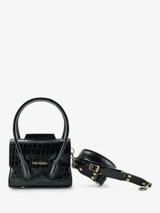 Colette XS Alligator - Negro azabache
