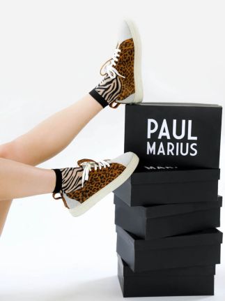 PM002 - Léopard Natural / Blanco