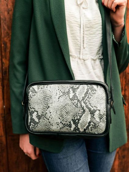 L'Impertinent Python - Negro / Blanco