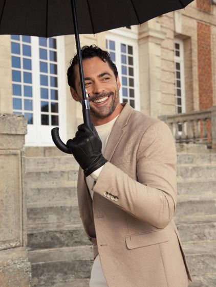 Guantes para hombre - Negro