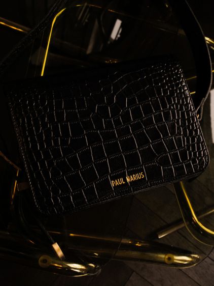 LeBaguette Alligator - Negro azabache