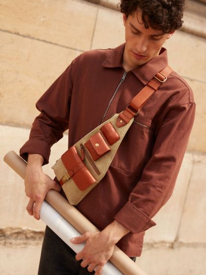 LeHolster - Cognac / Lona caqui
