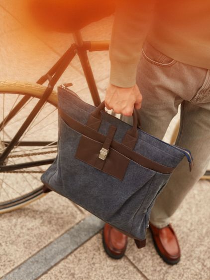 L'Aviateur - Cacao / Lona Azul