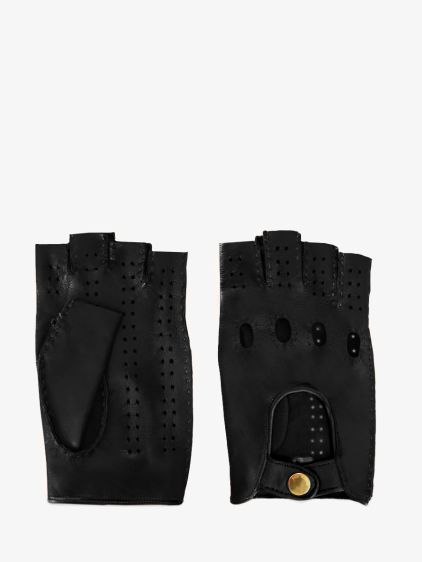 Manoplas Pilote Negro - Hombre