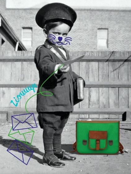 LeCartable d'écolier - Verde