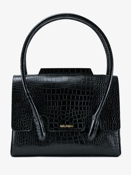 Colette M Alligator - Negro azabache
