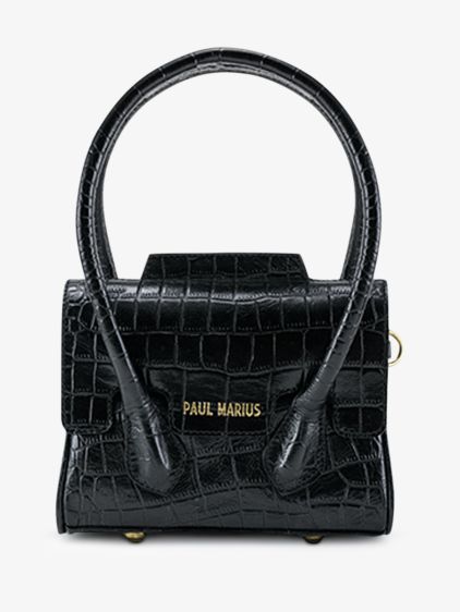 Colette XS Alligator - Negro azabache