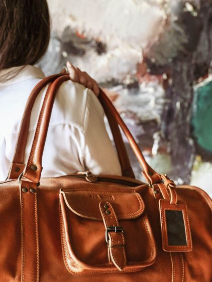 L'Étiquette Bagage Jules - Negro