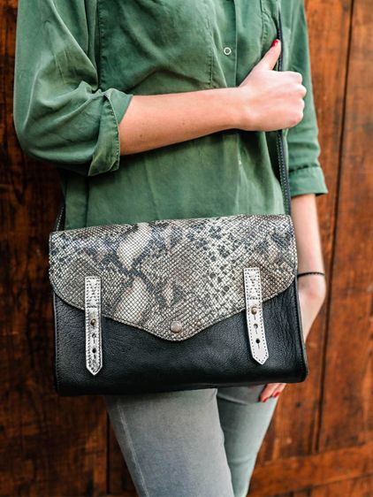 L'Indispensable Python - Plateado / Negro