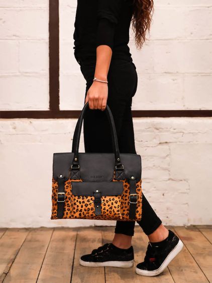 LeRive Gauche - M - Negro / Leopard