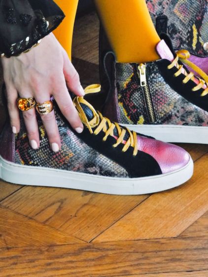 PM001 - Python Magma / Rosa metalizado