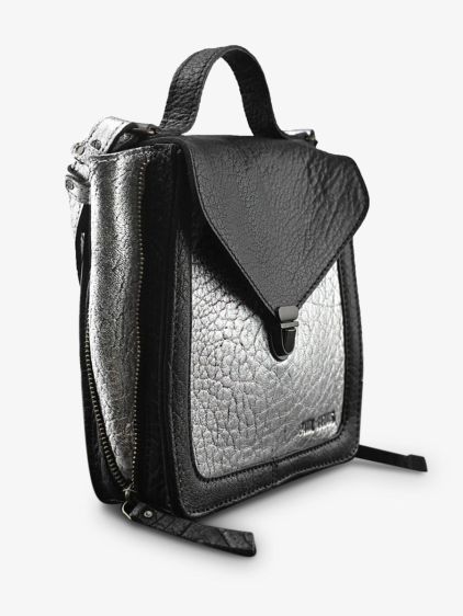 Mistinguette - Plateado / Negro