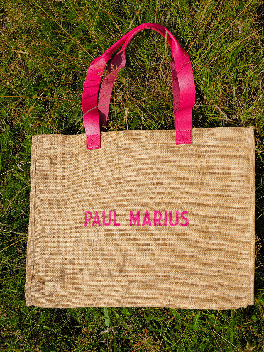 foto-vista-lateral-bolso-cabas-yute-cuero-rosa-lecabas-jute-sorbet-framboise-paul-marius-sb01-sb-pi