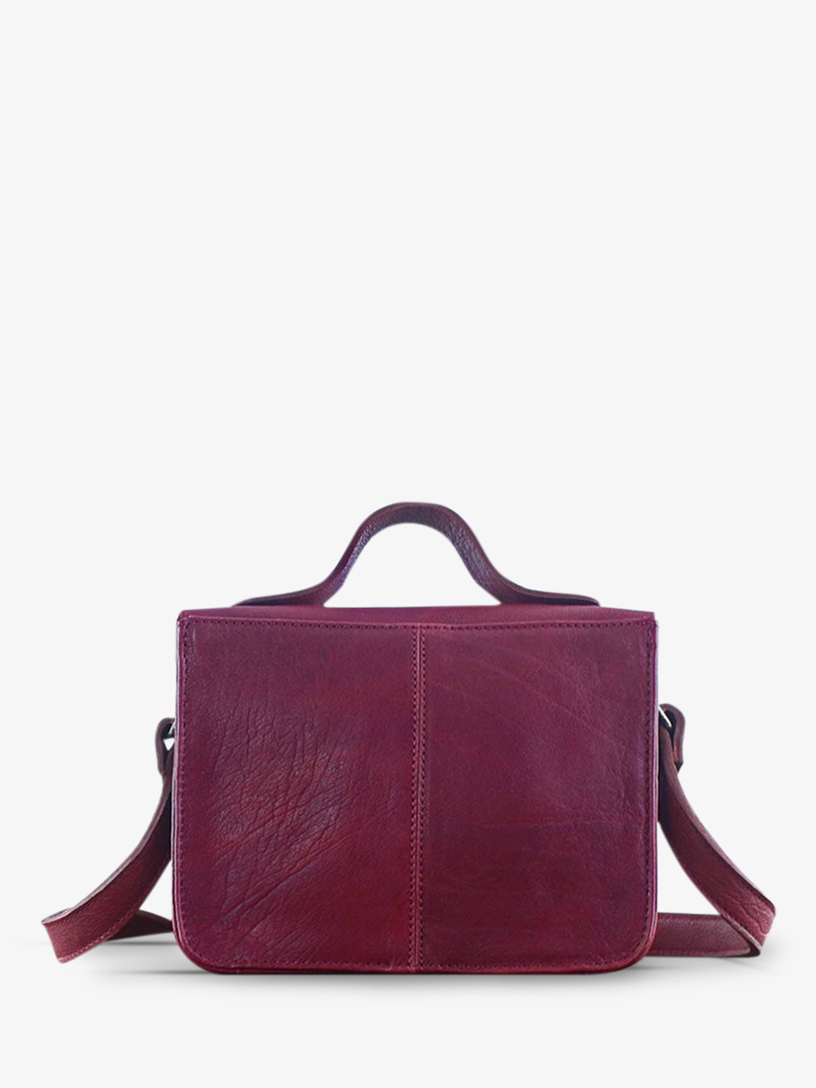 foto-vista-posterior-bolso-bandolera-cuero-mujer-violeta-dorada-mademoiselle-george-ciruela-dorada-paul-marius-w05-p-g